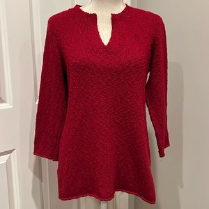 TOMMY BAHAMA DEEP RED SWEATER